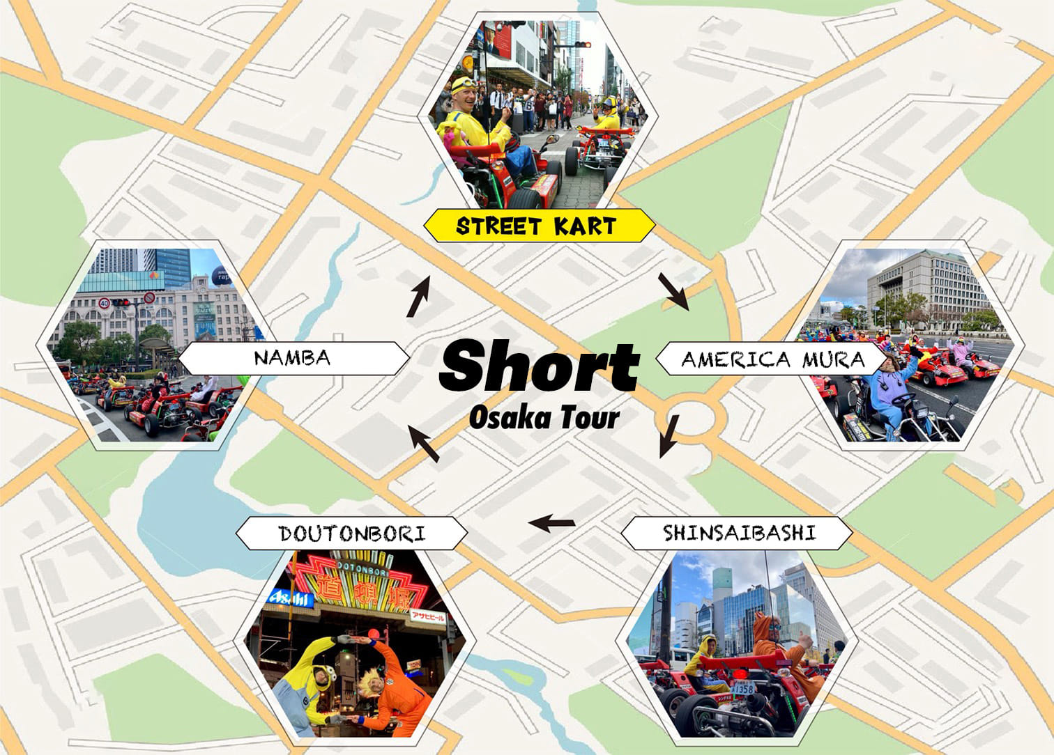 SuperHero Kart Osaka Tour S