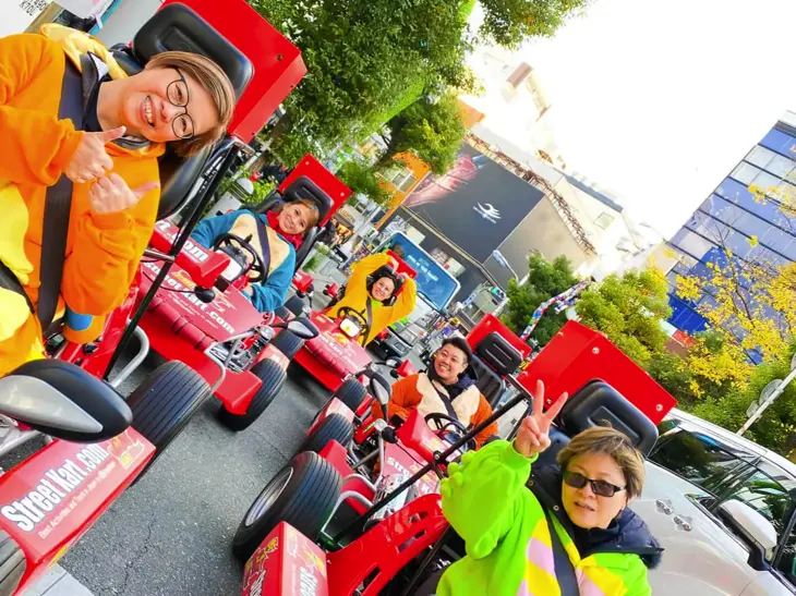 Real Life SuperHero Go-Karting Street